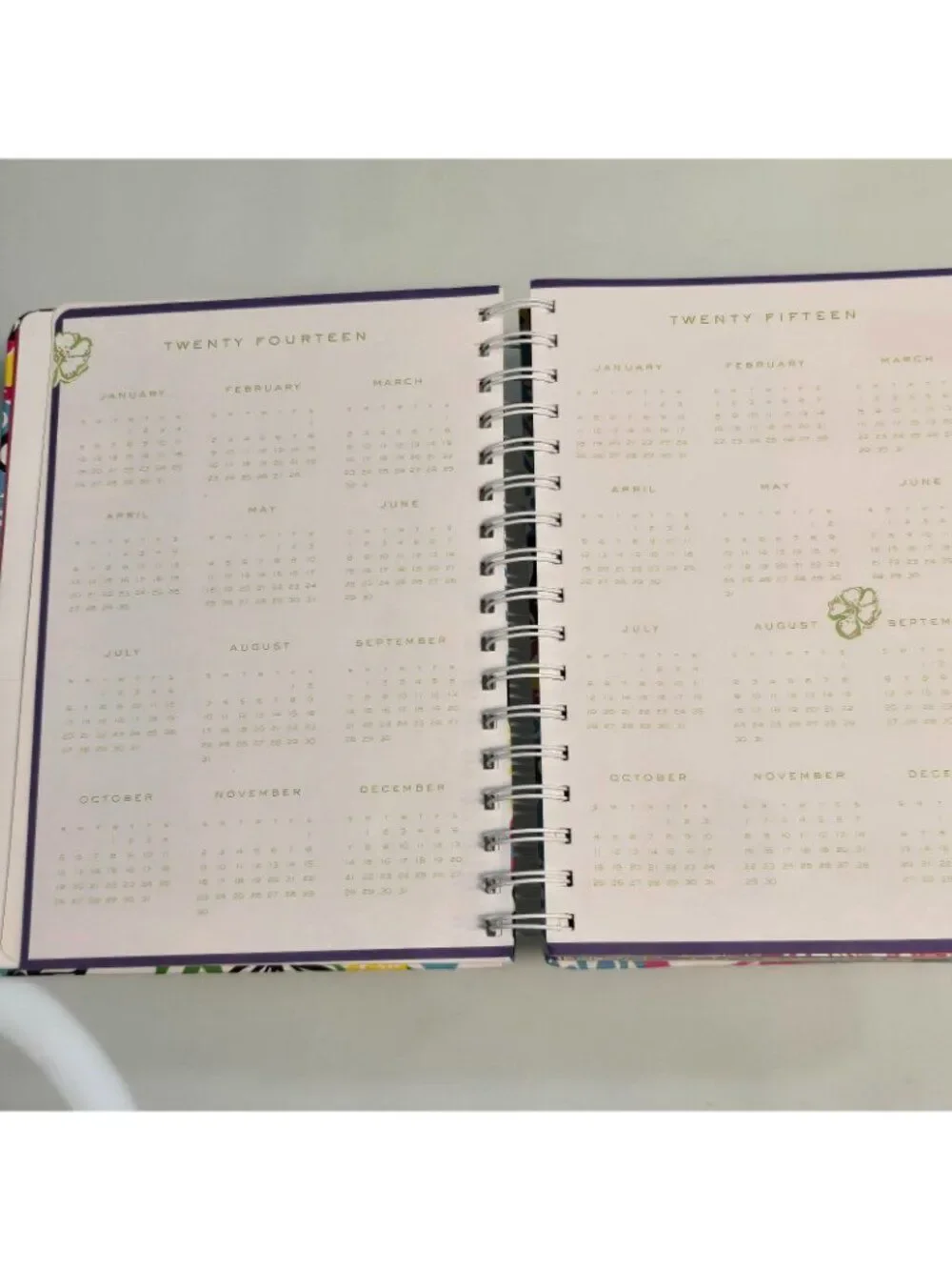 Lilly Pulitzer Planner Chiquita Bonita  Agenda August 2013 December 2014 FLAWS